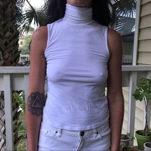 Theory Sleeveless Turtleneck